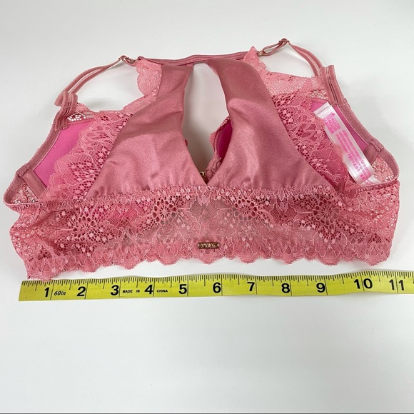 PINK Victorias Secret Bra 32B Date Pushup Padded - Picture 5 of 6